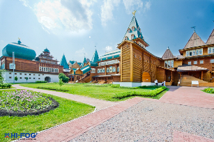 Деревянный дворец царя Алексея Михайловича в Коломенском
