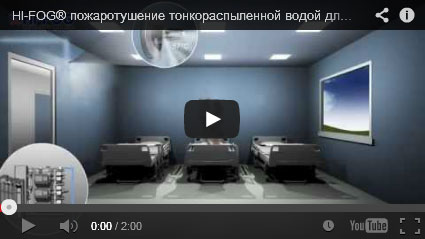 Пожаротушение HI-FOG ® для зданий и сооружений